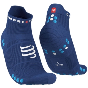 Compressport Pro Racing Socks V4.0 Run Low Dunkelblau