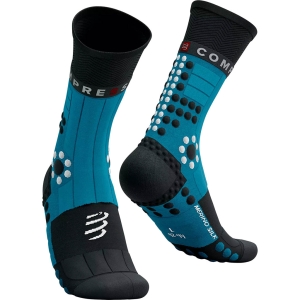 Compressport Pro Racing Socks Winter Trail Bleu