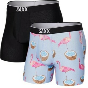 Saxx Volt Boxer Brief 2Pk Mann Mehrfarbig