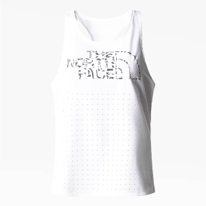 The North Face Flight Weightless Tank Vrouw Wit