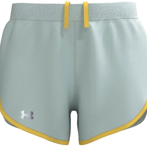 Under armour Fly By Elite 3 Short Frau Grün