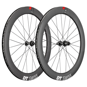 Dt swiss Paire de Roues ARC 1100 Dicut 62mm - Freinage Disque (Centerlock) - Tubeless Ready - Corps Shimano 11s
