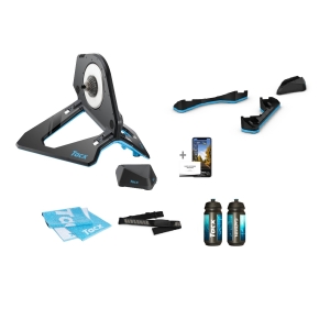 Pack NEO 2T Smart + NEO Motion Plates + Ceinture Cardiaque Garmin + Serviette + Bidons + Abonnements Premium Tacx® 6 Mois