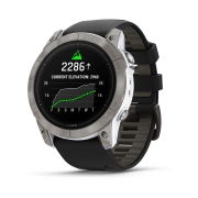 Epix Pro Gen.2 51mm Sapphire Titane Silver & Bracelet Quickfit 26 Noir/Gris