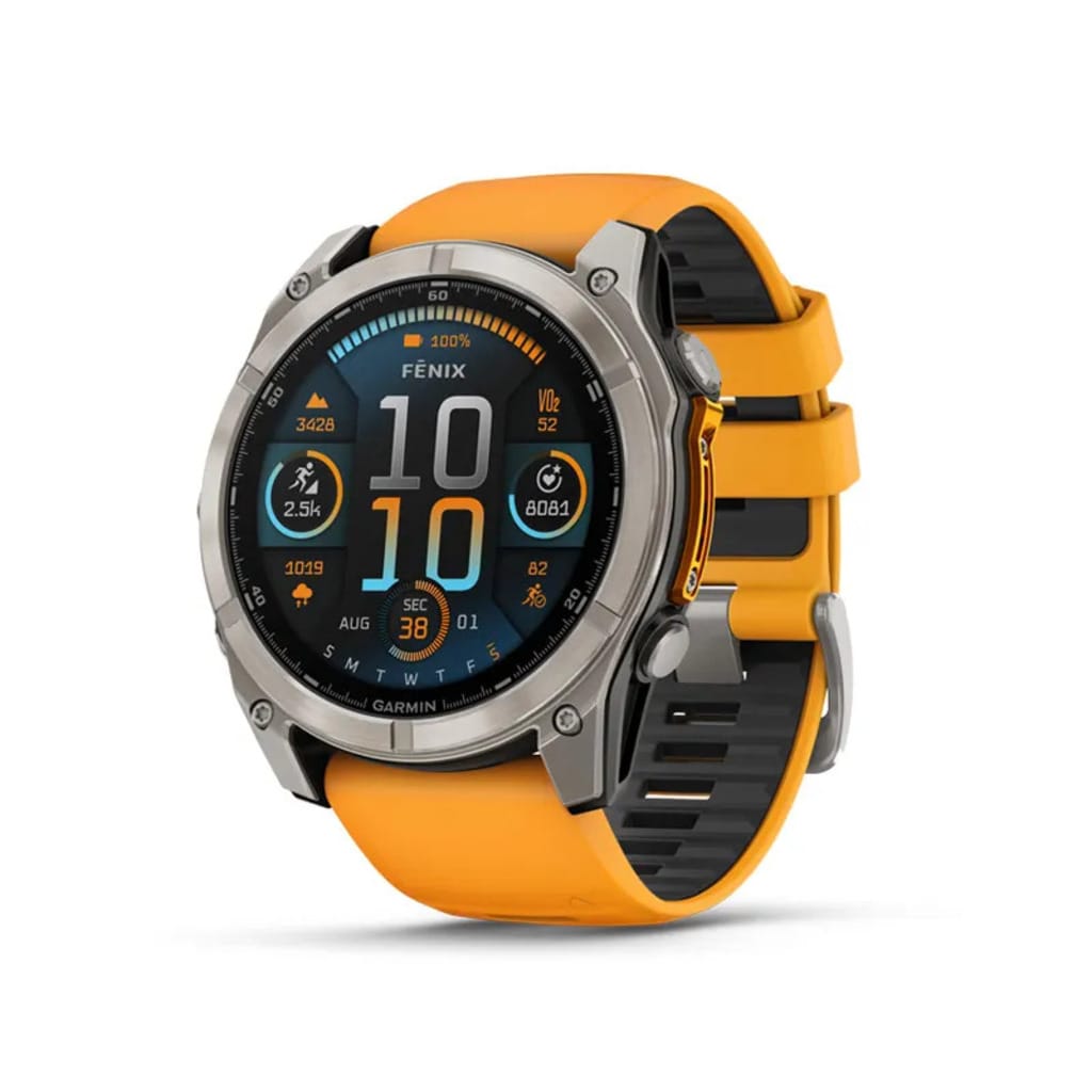 Garmin Color Mix Fenix 8 Amoled 51Mm - Orologio Multifunzione - Immagine 3