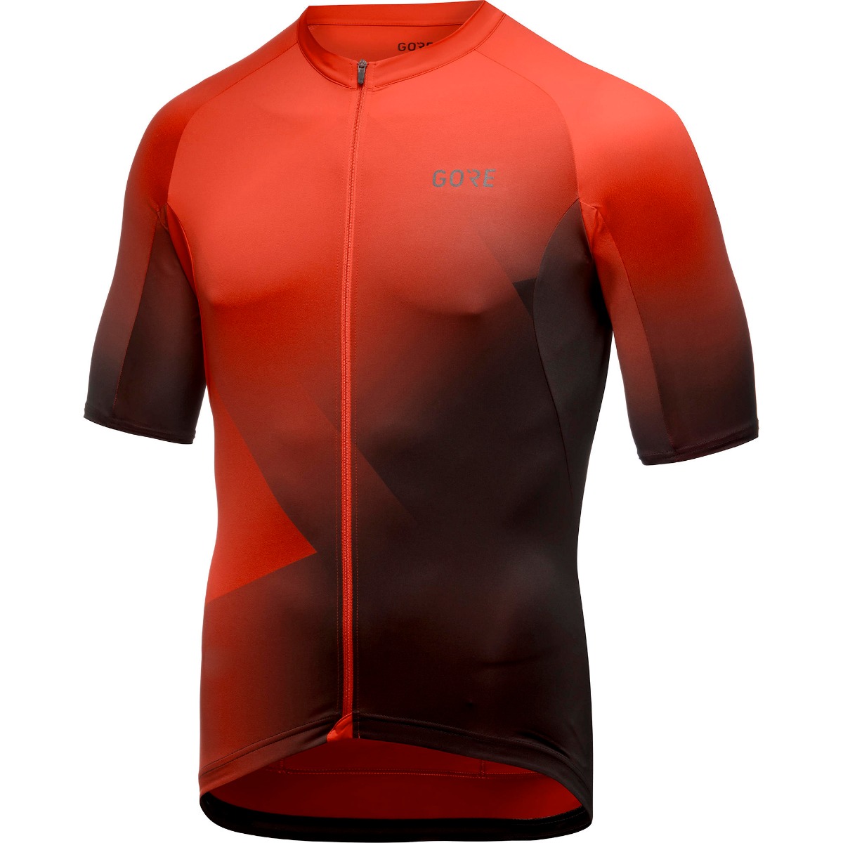Gore Wear Fade Maillot Fireball/Black Rouge S