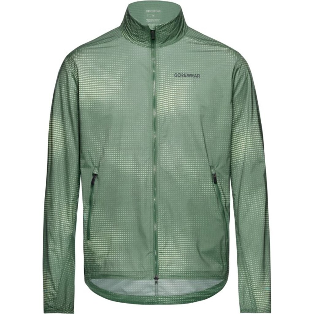Gore Wear Uomo Vert Concurve Electro Windbreaker Verde