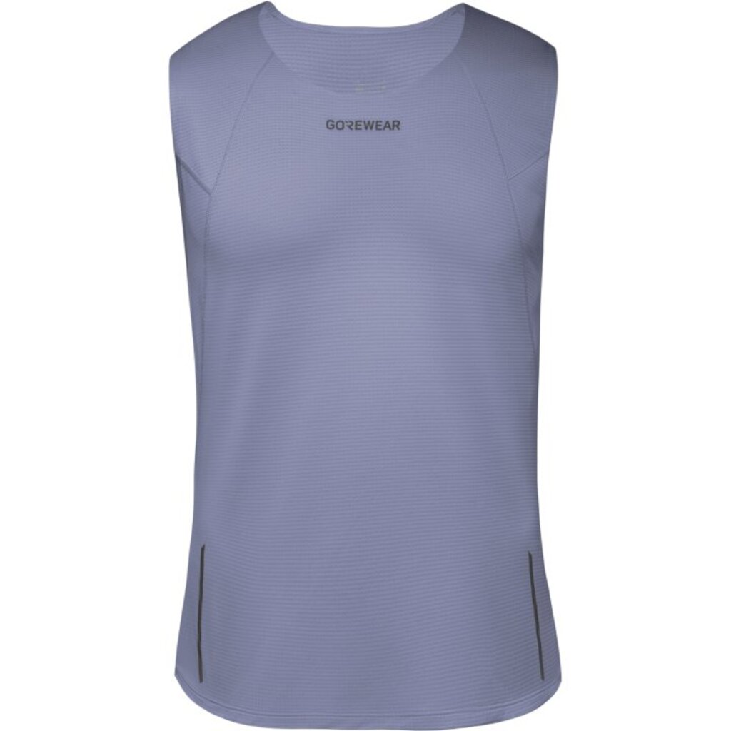 Gore Wear Gris Contest 2.0 Singlet Man Gray