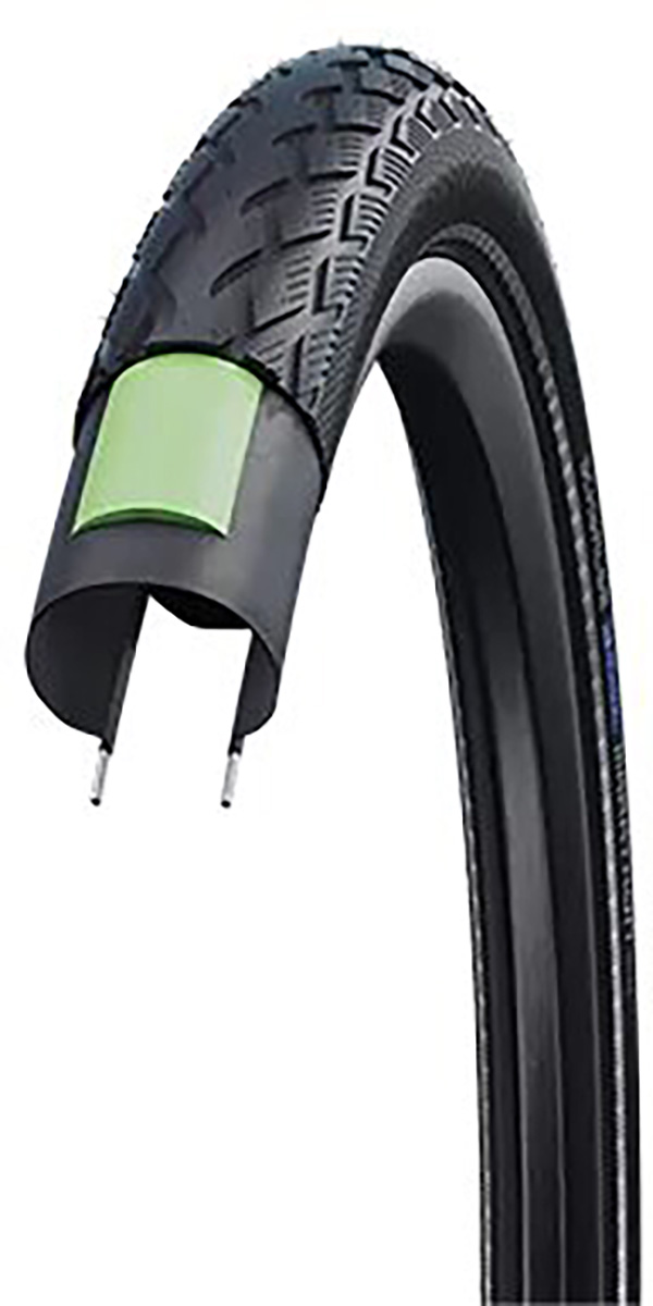 Schwalbe PNEU SCHWALBE MARATHON 28x1.25/700x32C G-GUARD NOIR RÉFLECH. Noir 