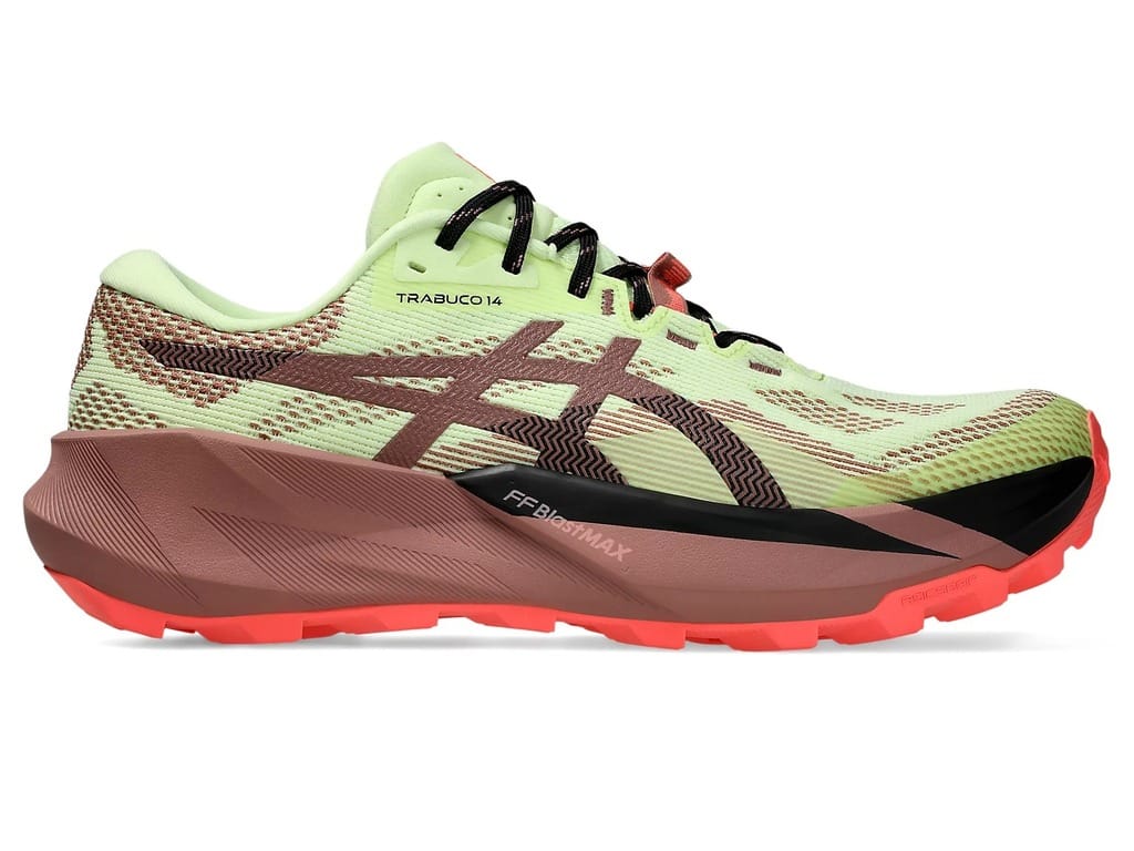 Scarpe Asics Trabuco 14 Giallo Rosso AW26, Taglia 43,5 - EUR - Immagine 5