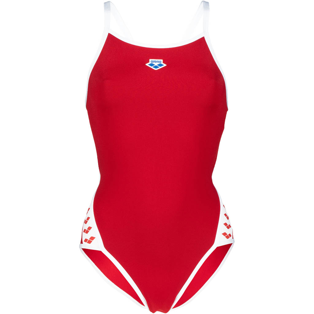 Arena Vrouw Rood Icons Super Fly Back Solid
