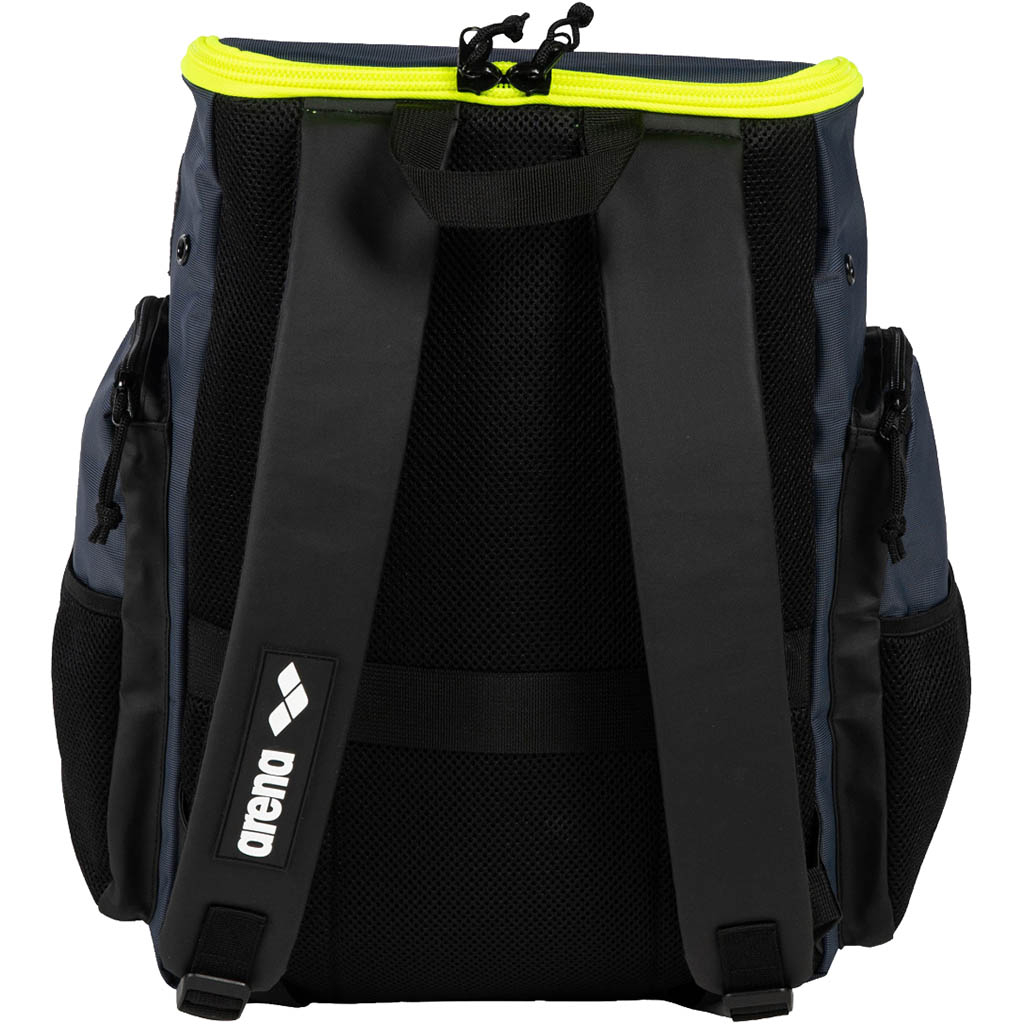 Arena Spiky III Backpack 35 Navy Neon Yellow Lepape