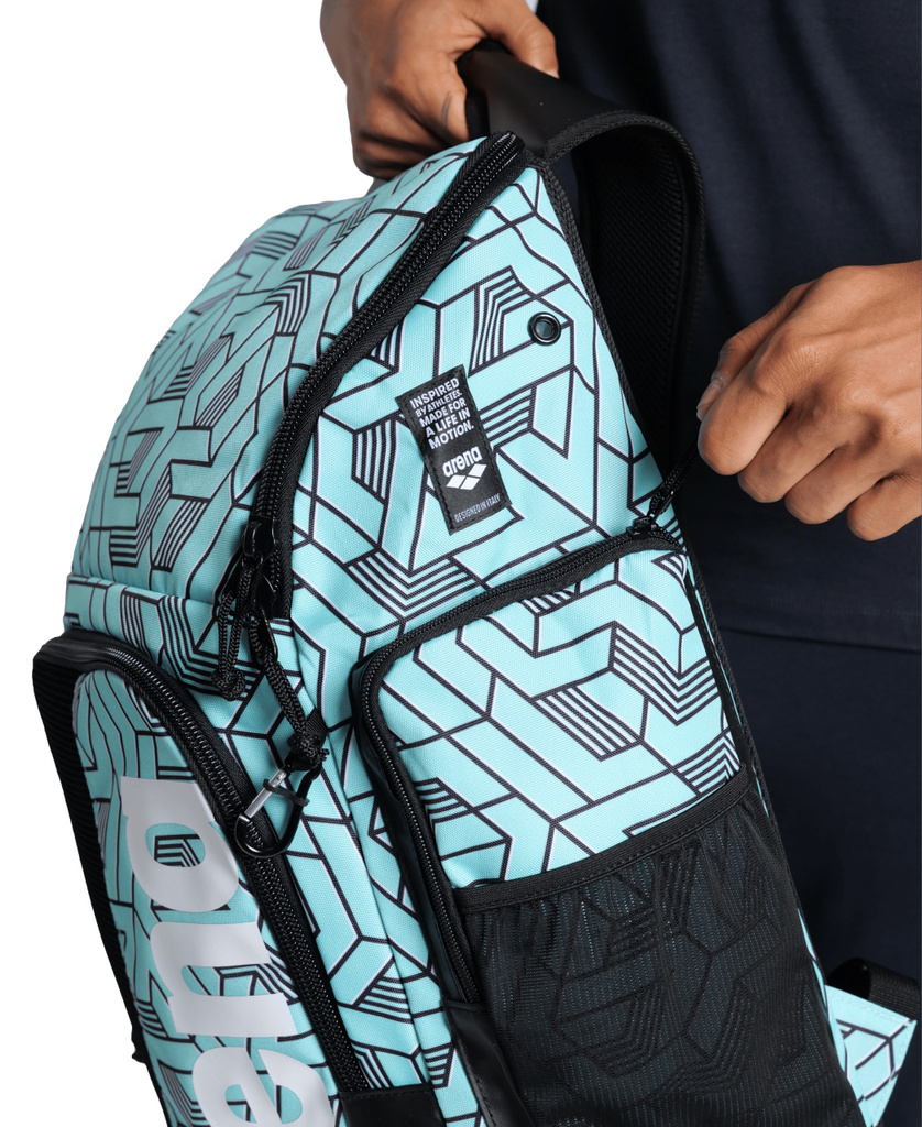 Rugzak Arena Unisex Spiky III Backpack 45 Plum Neonpink