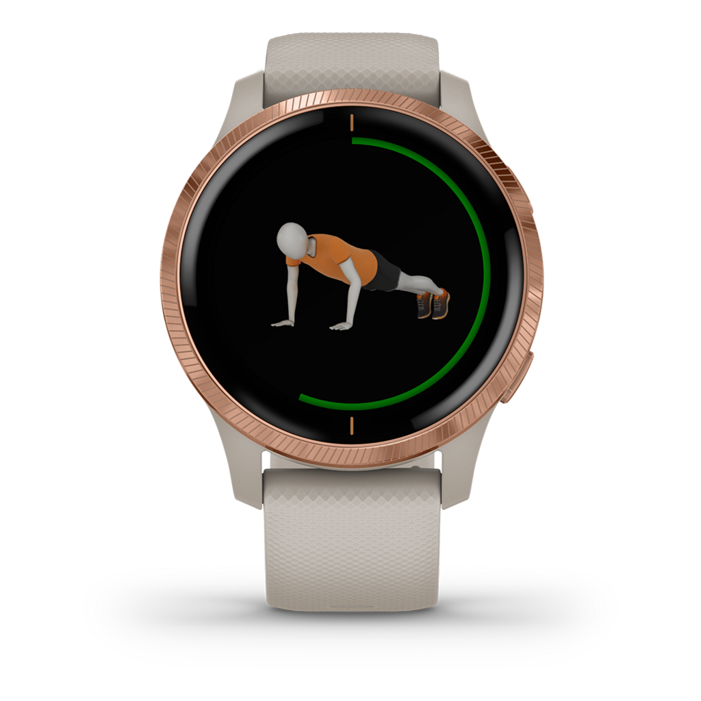 Rose Gold Garmin Venu Ciclismo Garmin Venu Oro Rosa Beige Arena