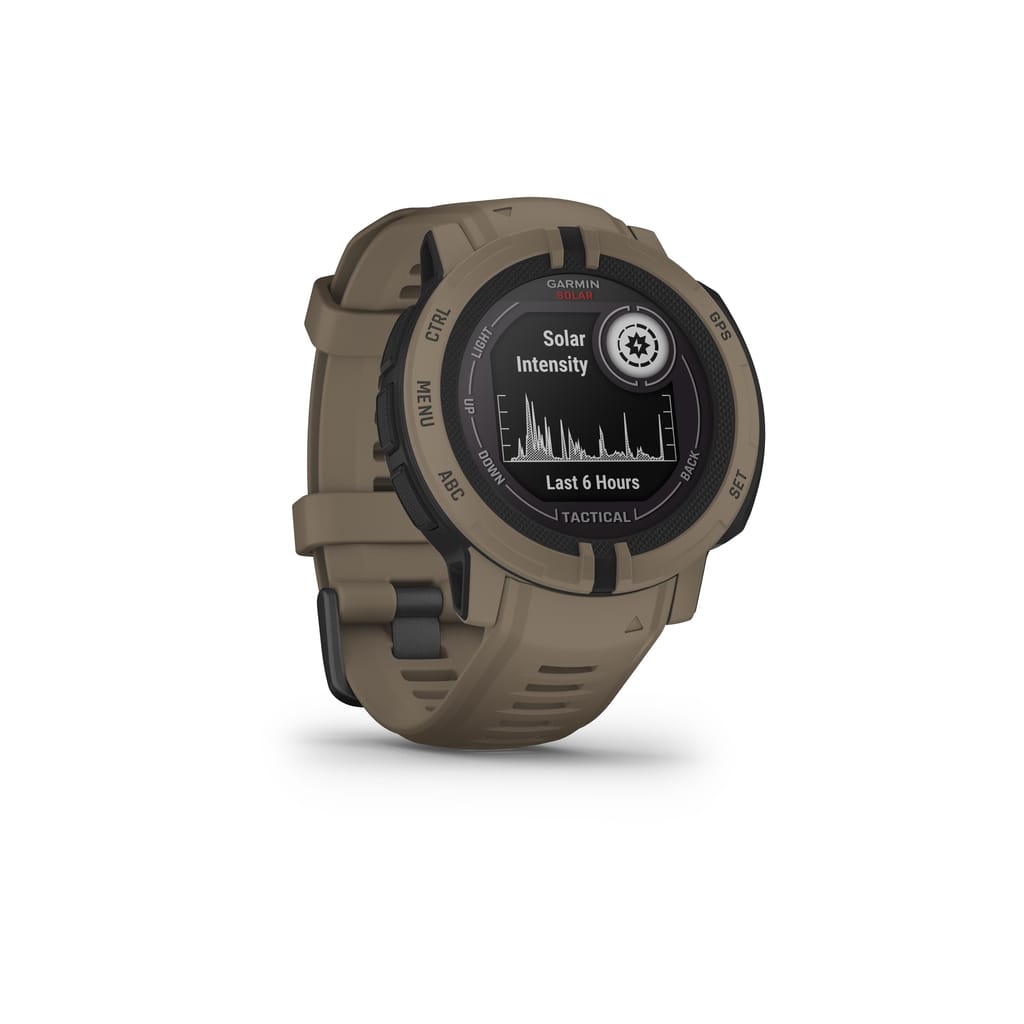 Garmin Instinct Solar Tactical Edition Coyote Noir Lepape