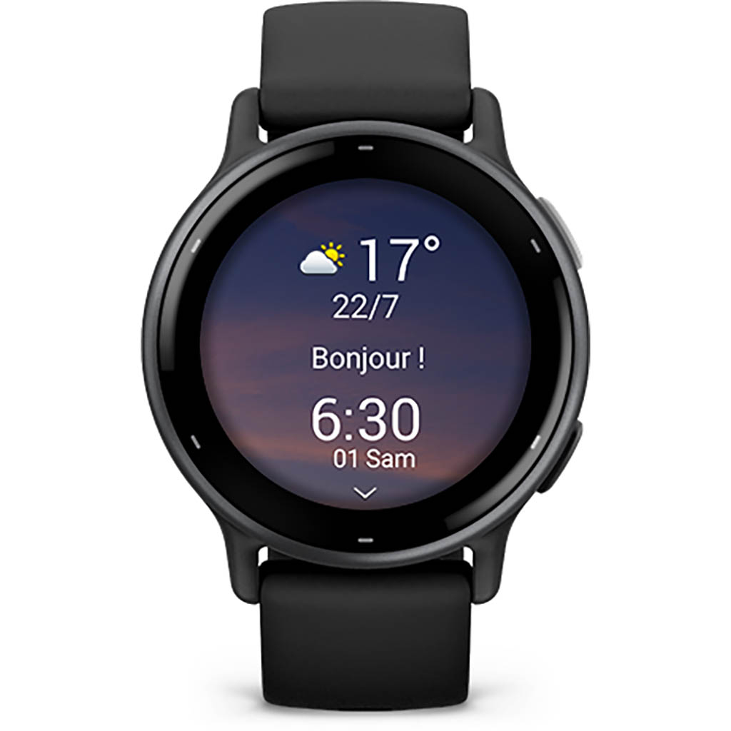 Garmin Vivoactive 5 Gray avec bracelet noir Gris 199 €