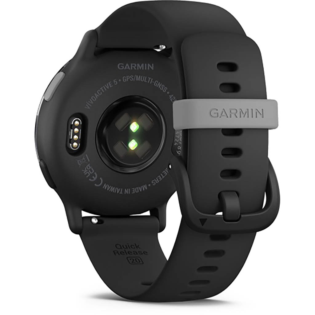 Garmin Vivoactive 5 Gray avec bracelet noir Gris Lepape