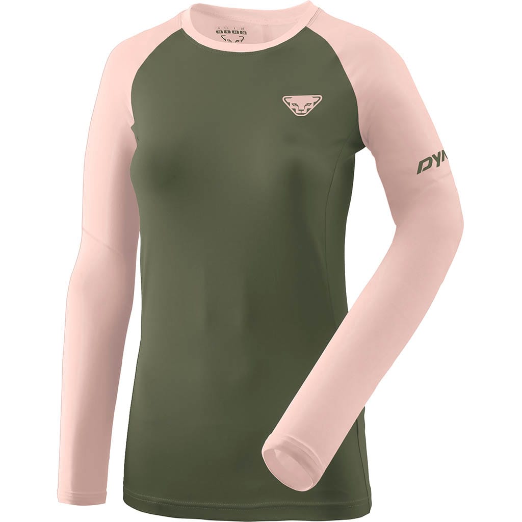 Dynafit Women's Kaki Alpine Pro Long Sleeve Shirt Khaki
