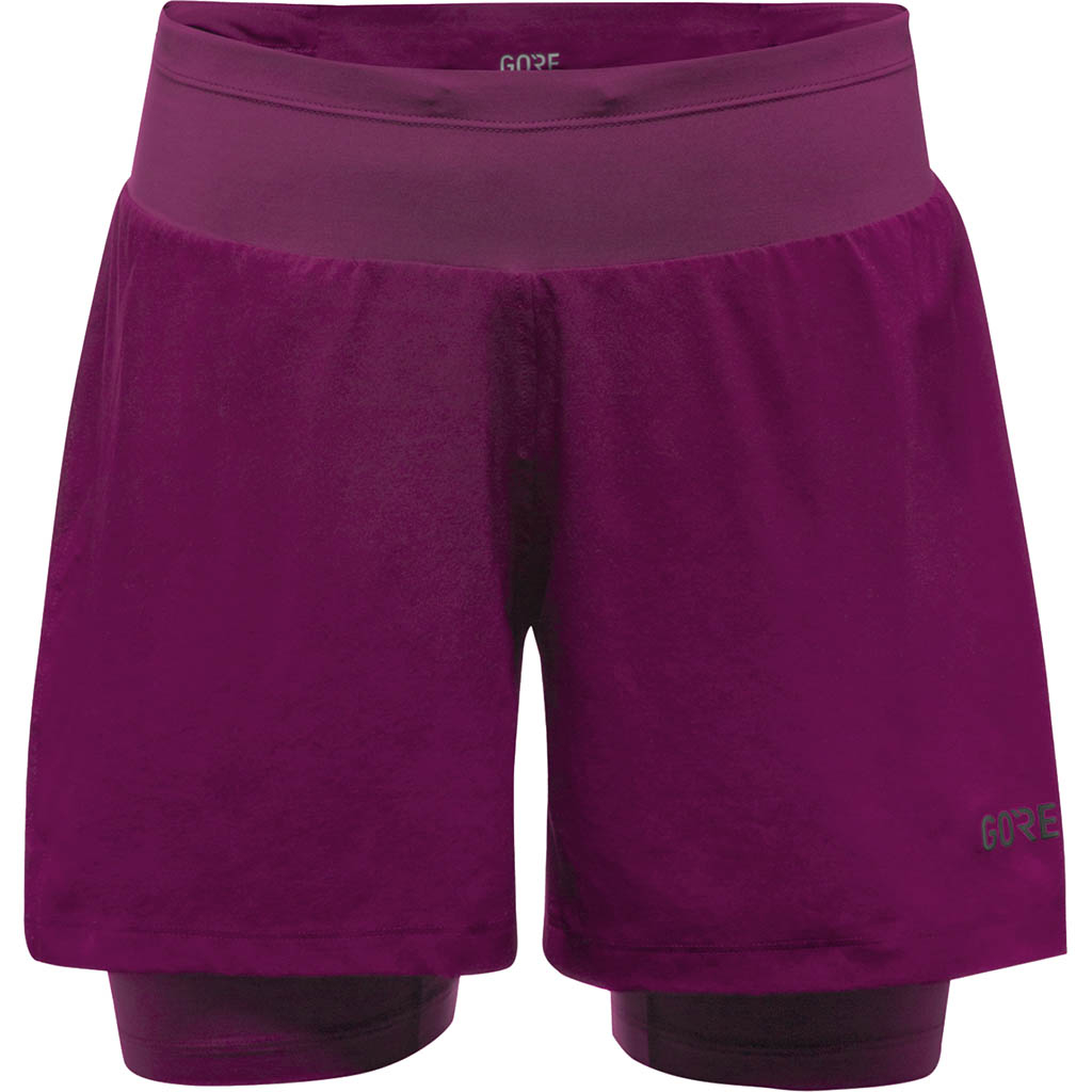Gore Wear Women's Violet R5 2In1 Shorts Purple