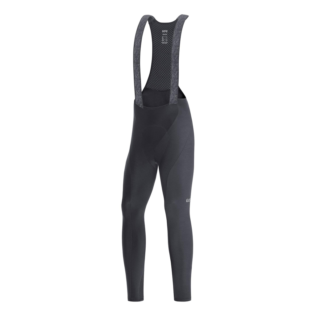 Gore Wear Noir Cuissard+ Bretelles C3 Thermo Black / Neon Yellow Man Black
