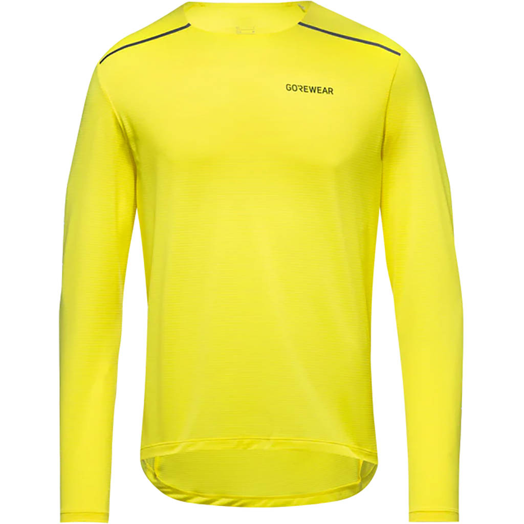 Gore Wear Jaune Contest 2.0 Long Sleeve Shirt Man Yellow