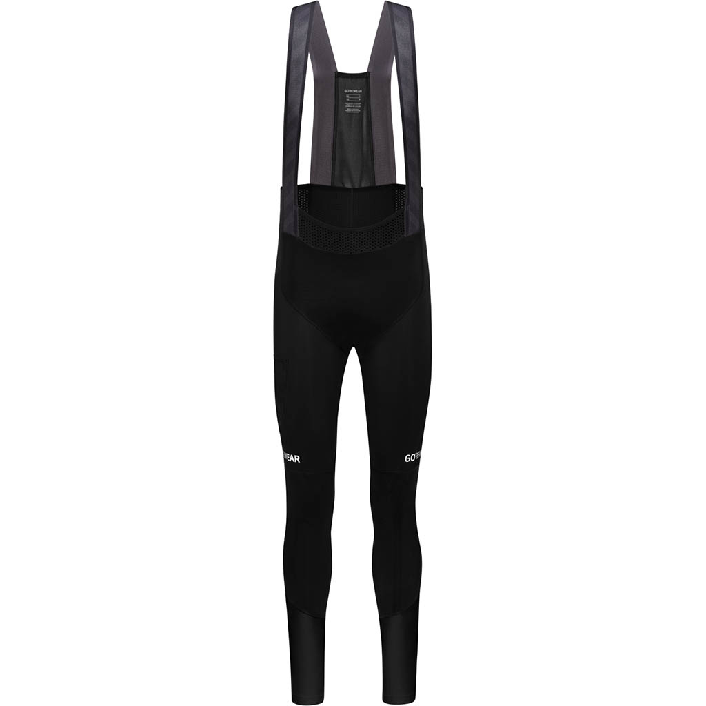 Gore Wear Men's Noir Spinshift Thermo Bib Tights+ Black Man Black