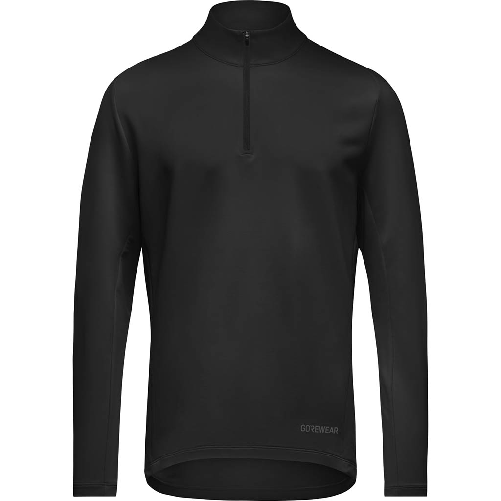 Gore Wear Men's Noir Everyday Mid 1/4-Zip Man Black