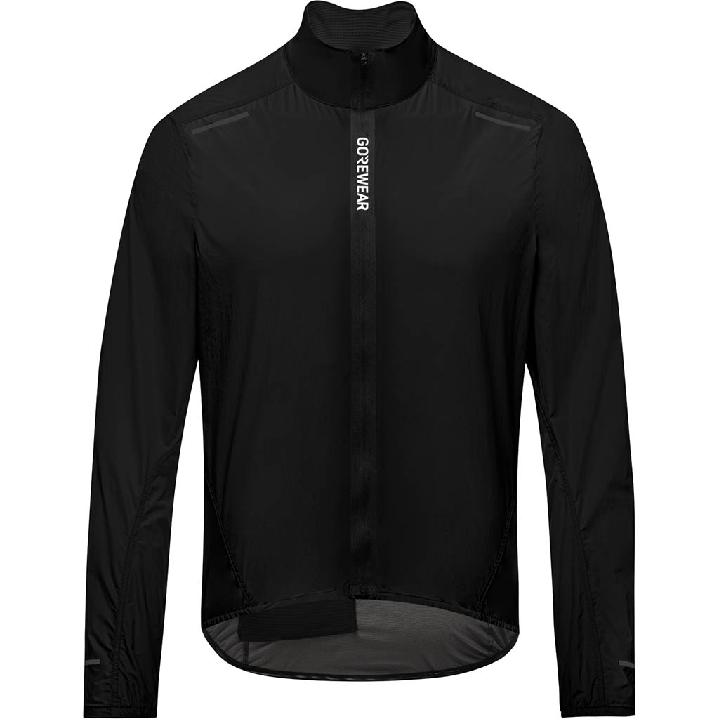 Gore Wear Noir Spinshift Windbreaker Black Man Black