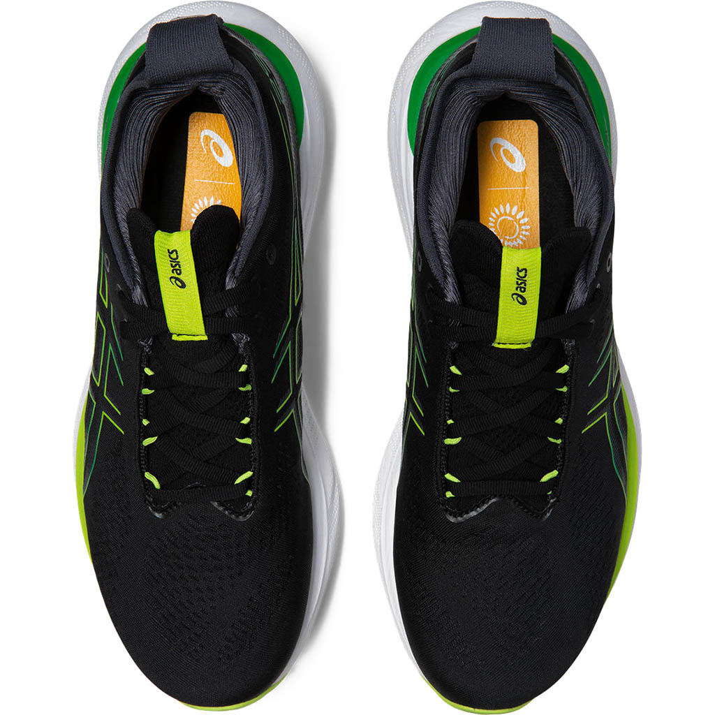 Asics online nimbus zwart