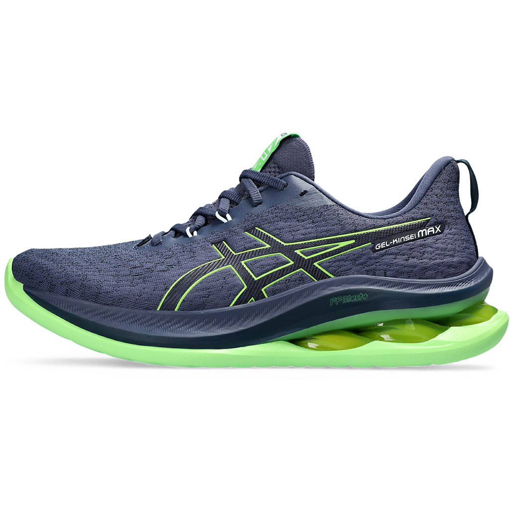 Asics Gel Kinsei Max Thunder Blue.Electric Lime Lepape