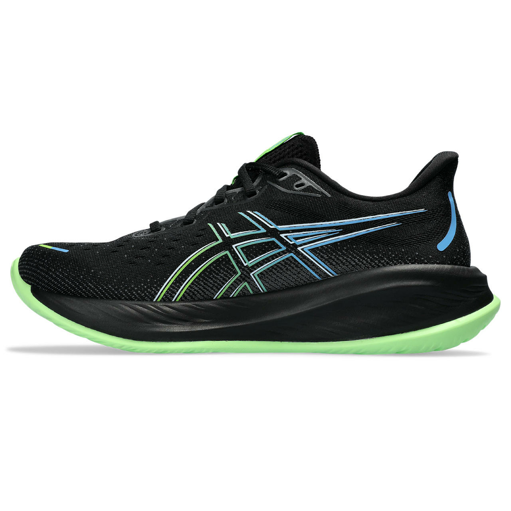 Asics Gel Cumulus 26 Black.Electric Lime Lepape