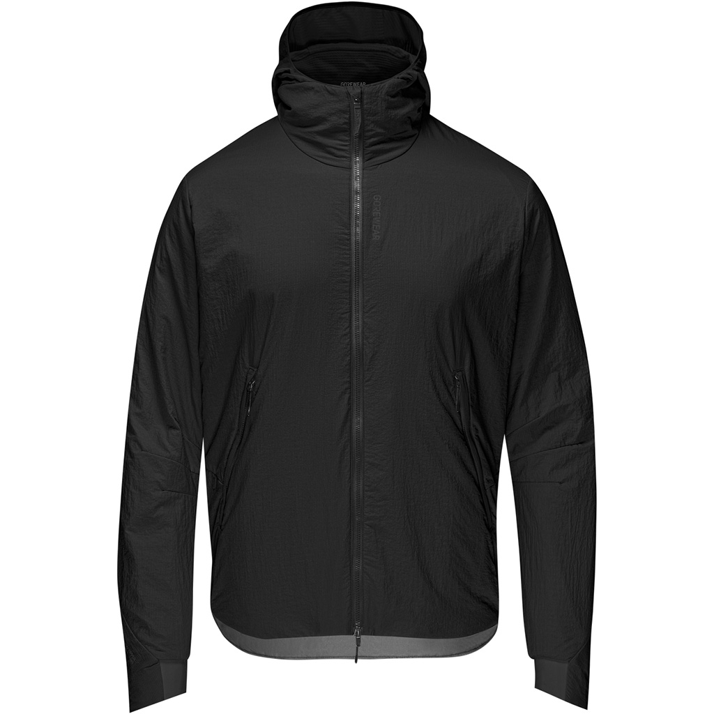 Gore Wear Noir Concurve Windstopperâ® Veste Avec Isolation Thermique Ã Capuche Man Black