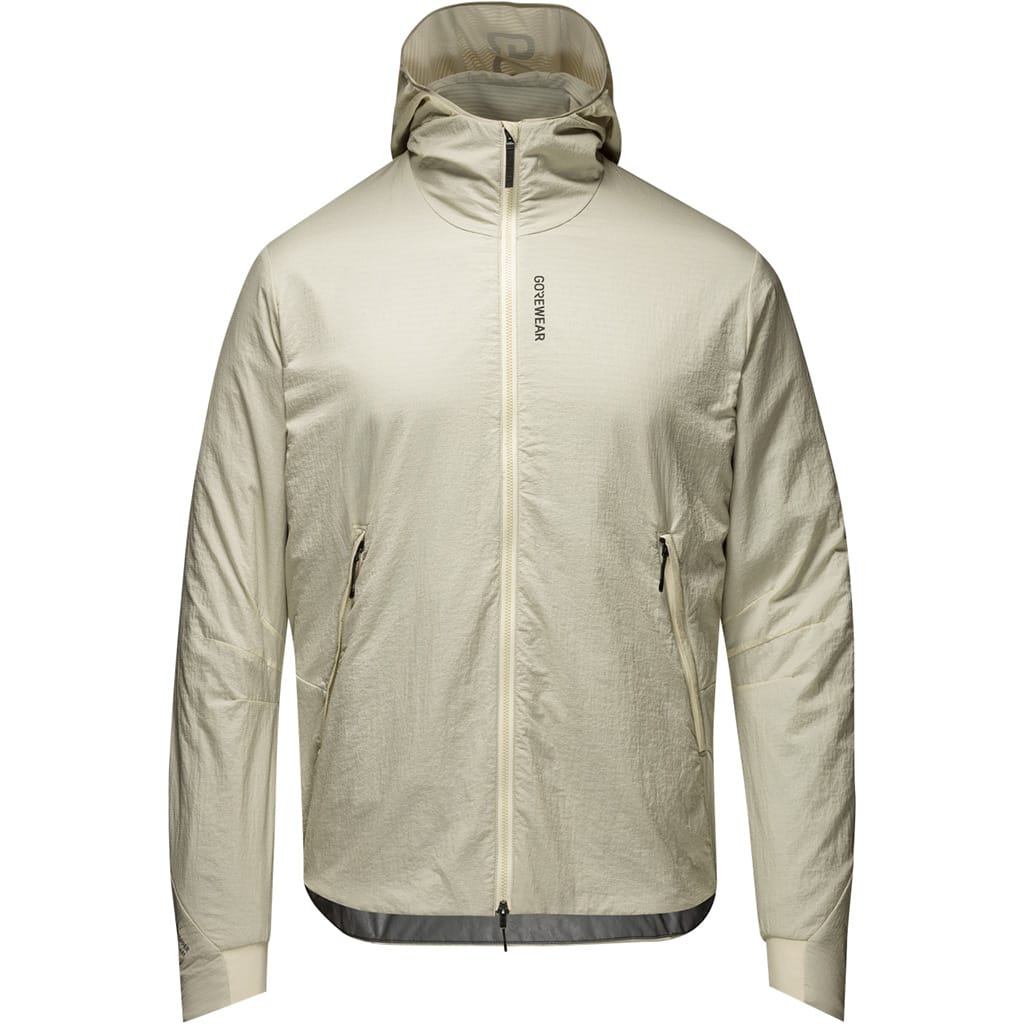 Gore Wear Beige Concurve Windstopperâ® Veste Avec Isolation Thermique Ã Capuche Man
