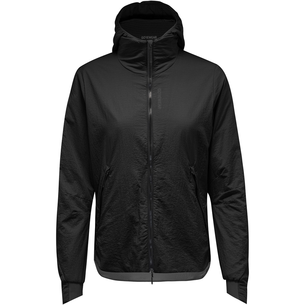 Gore Wear Women's Noir Concurve Windstopperâ® Veste Avec Isolation Thermique Ã Capuche Black