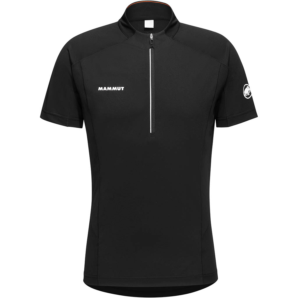 Mammut Noir Aenergy Fl Half Zip T-Shirt Man Black