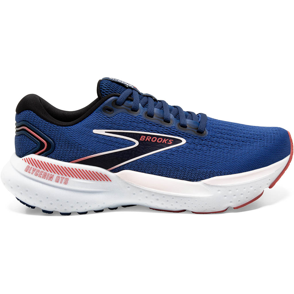 Brooks Running Women's Bleu Marine Glycerin Gts 21 Navy Blue