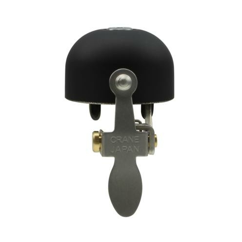Crane Bell Noir Mat Sonnette E-Ne Bell Matt Black