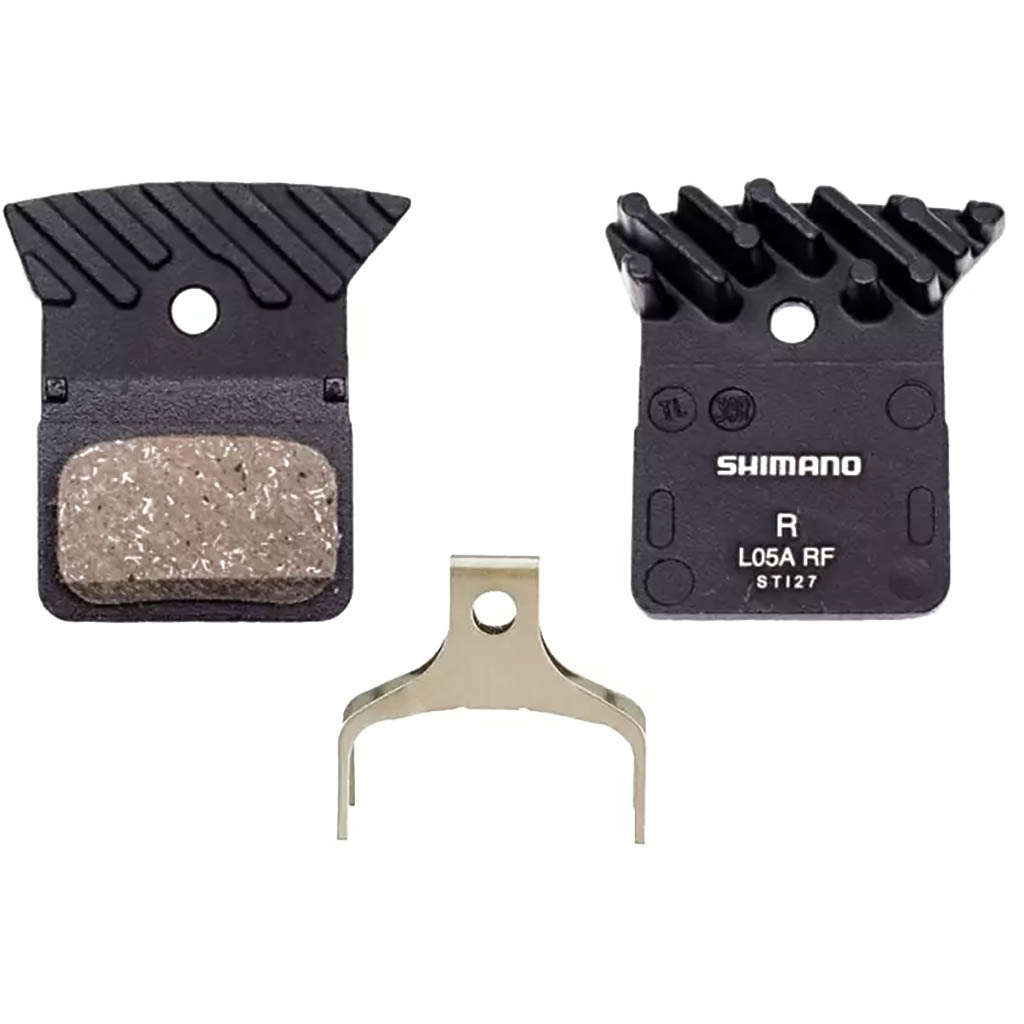Shimano Plaquettes Frein Rã©Sine L05a Incl Ressort/Vis Par 1 Paire