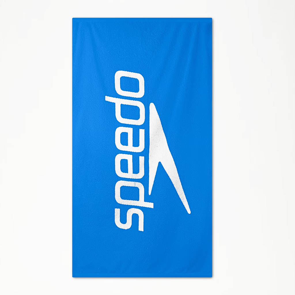 Speedo Bleu Logo Towel Blue