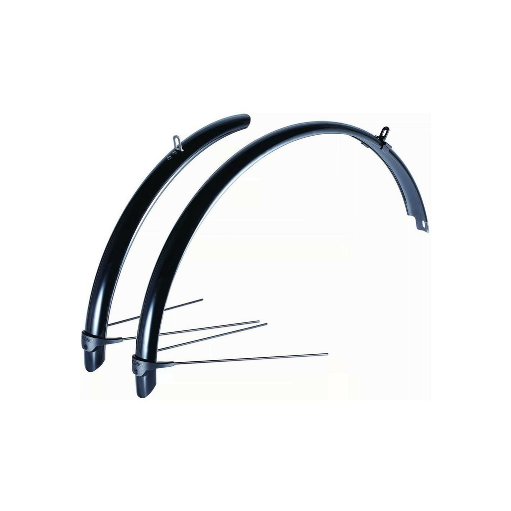 Noir Bbb Garde-Boues Tringles 26 Cityguard Avant & Arriã¨Re Black