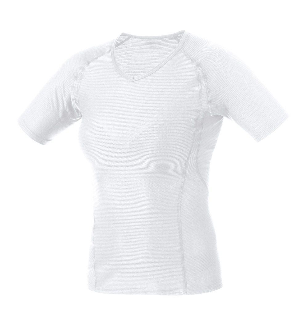 Gore Women's Blanc Maillot Essential Base Layer White