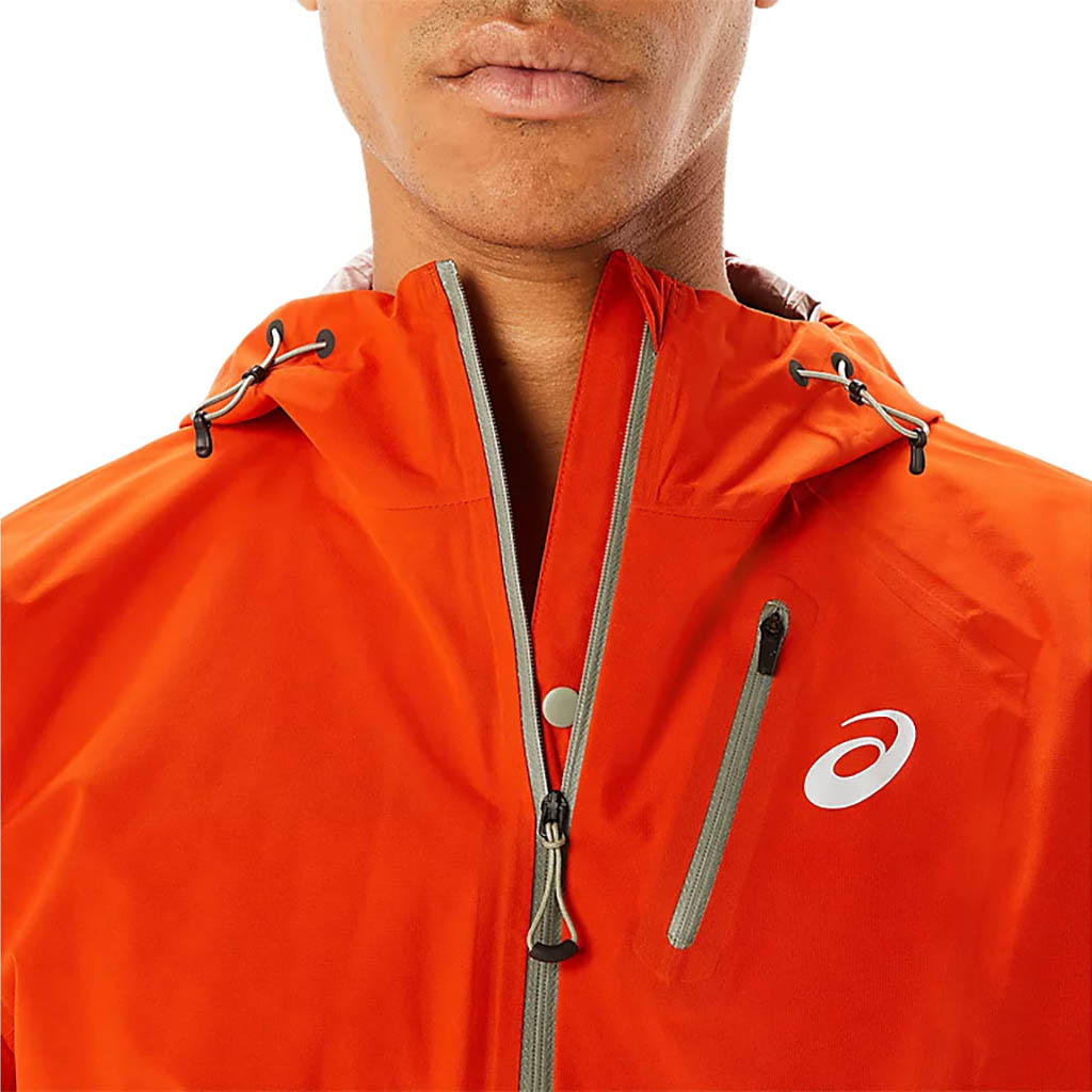 Asics running outlet rain jacket
