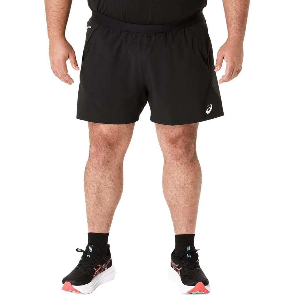 Asics Pantaloncini Running Road 5" Performance Nero Graphite Grigio Uomo L - Immagine 3
