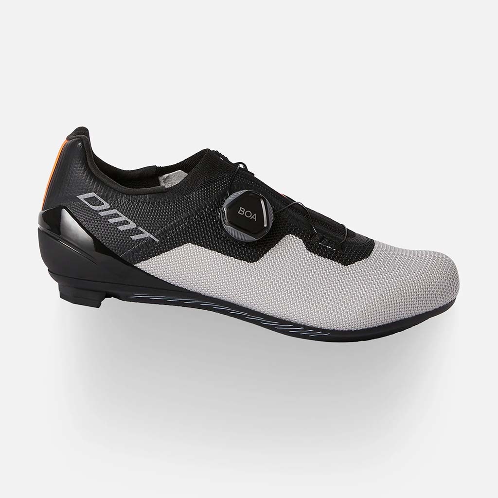 DMT SH10 black silver: Men's road bike shoes POPE