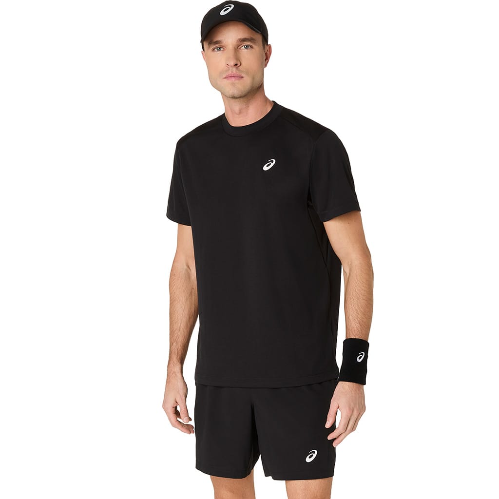 Asics Uomo Noir Court Top Nero