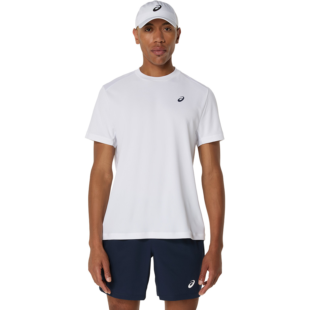Asics Uomo Blanc Court Top Bianco