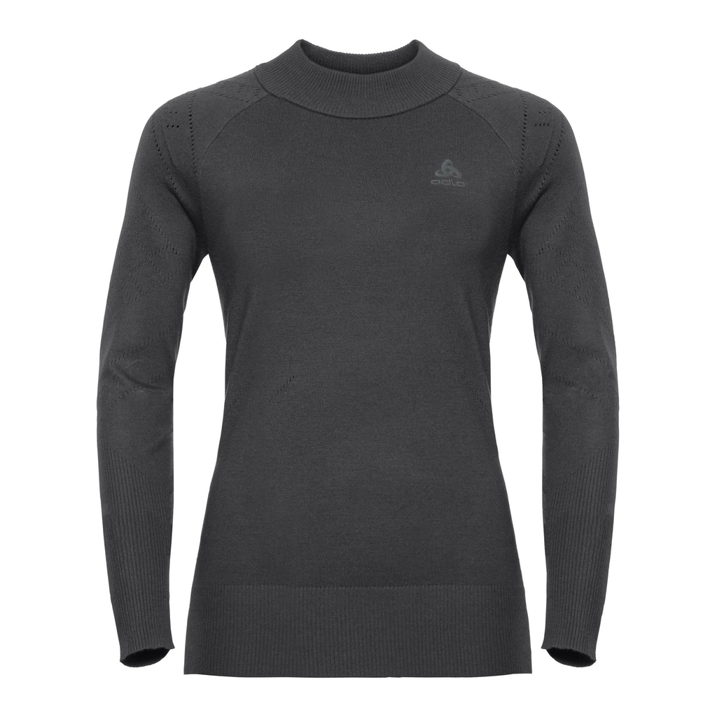Odlo Women's Gris Pull Unity Kinship 1/2 Zip Gray