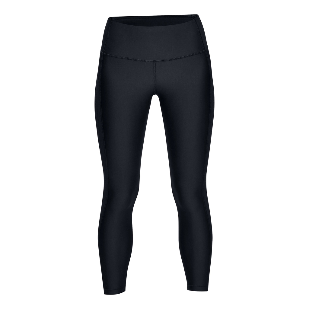Under Armour Women's Noir Heatgear Armour Ankle Crop Branded Black