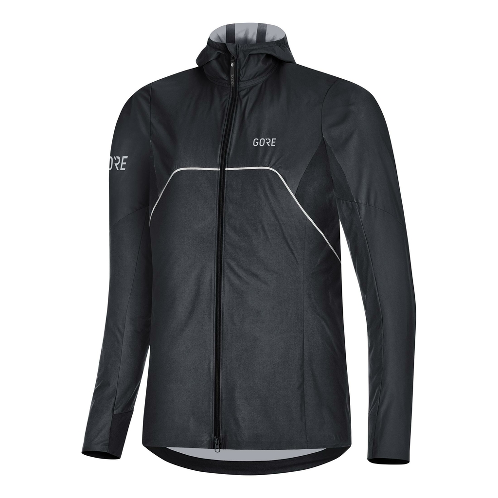 Mujer Gore Wear Chaqueta Con Capucha R7 Gore-Tex Shakedry Trail Negro