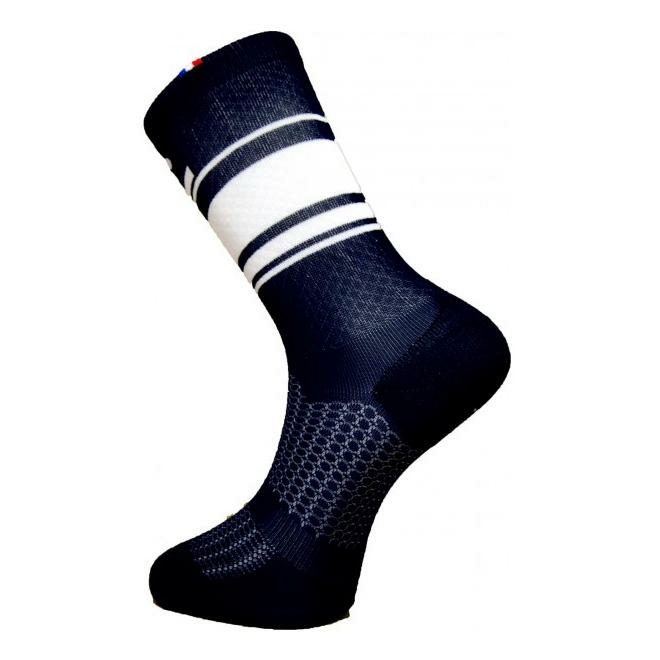 Rafal socqutes hautes boa noir et blanc chaussettes mod le mixte